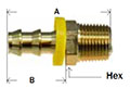 PO Male Adapter Diagram